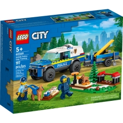 LEGO CITY 60369 Szkolenie psów policyjnych w teren