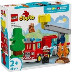 LEGO DUPLO 10473 Wóz strażacki z wężem i strażakiem