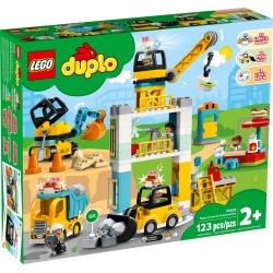 LEGO DUPLO 10933 Żuraw wieżowy i budowa