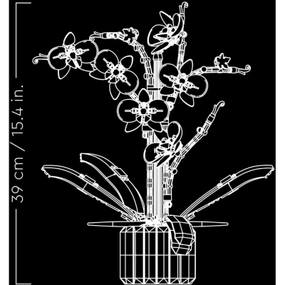 LEGO ICONS 10311 Orchidea