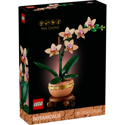 LEGO BOTANICALS 10343 Mała orchidea