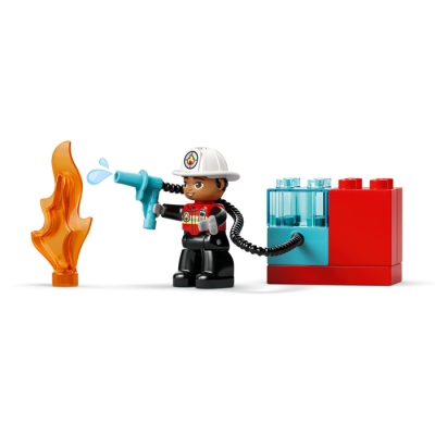 LEGO DUPLO 10473 Wóz strażacki z wężem i strażakiem