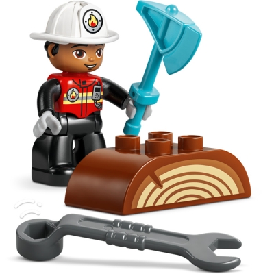 LEGO DUPLO 10473 Wóz strażacki z wężem i strażakiem