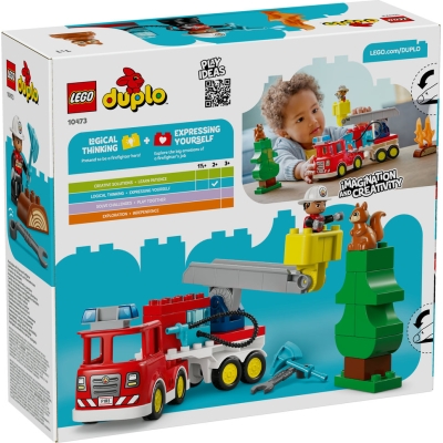 LEGO DUPLO 10473 Wóz strażacki z wężem i strażakiem