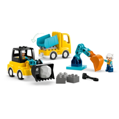 LEGO DUPLO 10475 Maszyny budowlane 3 w 1