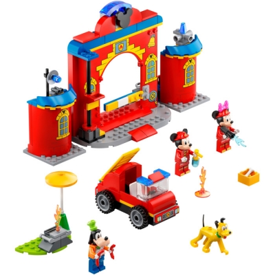 LEGO DISNEY 10776 Remiza i wóz strażacki Myszki Mi