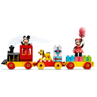 LEGO DUPLO 10941 Urodzinowy pociąg myszek Miki i M