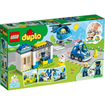 LEGO DUPLO 10959 Posterunek policji i helikopter