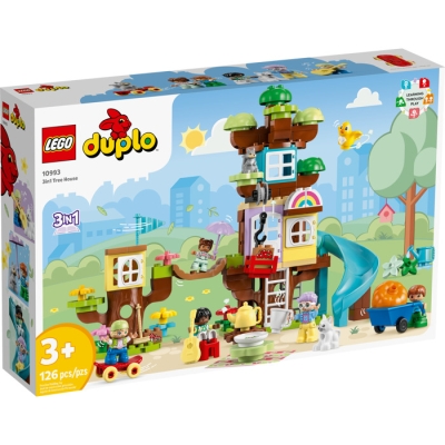 LEGO DUPLO 10993 Domek na drzewie 3 w 1