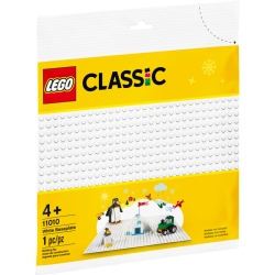 LEGO CLASSIC 11010 Biała płytka konstrukcyjna