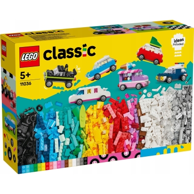 LEGO CLASSIC 11036 Kreatywne pojazdy