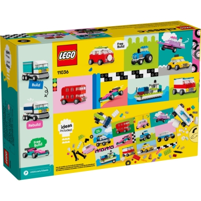 LEGO CLASSIC 11036 Kreatywne pojazdy