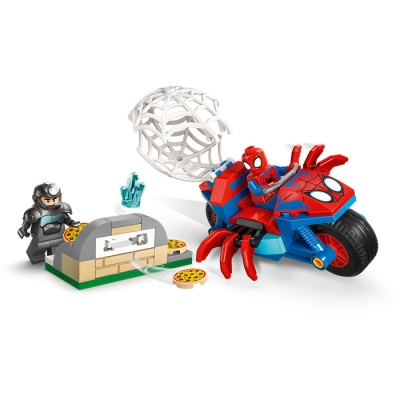 LEGO SUPER HEROES 11206 Spidey na motocyklu kontra Rhino