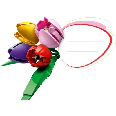 LEGO BOTANICALS 10501 Bukiet tulipanów