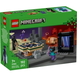 LEGO MINERCRAFT 21584 Podróż przez portal Netheru i Kresu