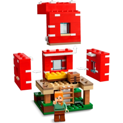 LEGO MINERCRAFT 21179 Dom w grzybie