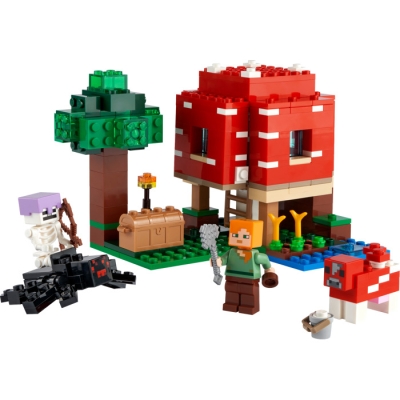 LEGO MINERCRAFT 21179 Dom w grzybie