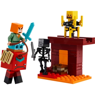 LEGO MINERCRAFT 21266 Bitwa na moście Netheru