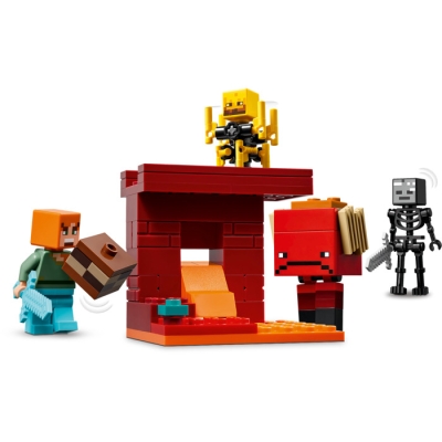LEGO MINERCRAFT 21266 Bitwa na moście Netheru