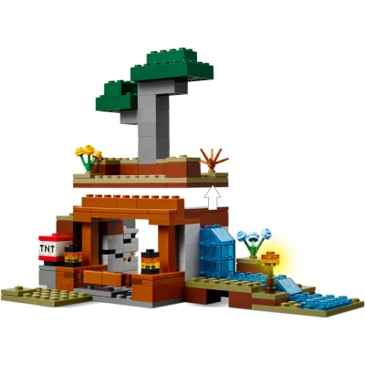 LEGO MINERCRAFT 21269 Wyprawa do pancernikowej kopalni