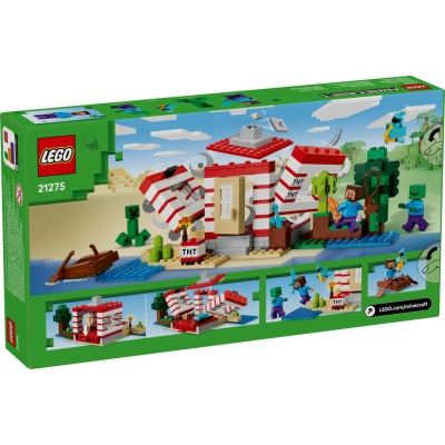 LEGO MINERCRAFT 21275 Dom TNT w dżungli