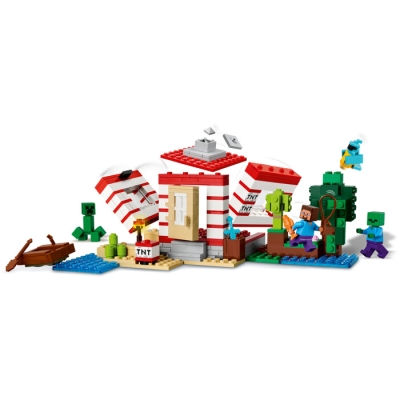 LEGO MINERCRAFT 21275 Dom TNT w dżungli