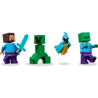 LEGO MINERCRAFT 21275 Dom TNT w dżungli