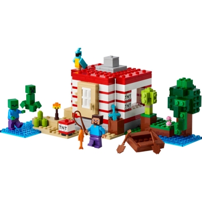 LEGO MINERCRAFT 21275 Dom TNT w dżungli