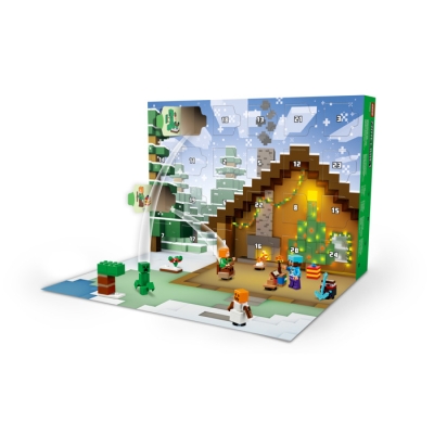 LEGO MINERCRAFT 21280 Kalendarz adwentowy na 2025 rok