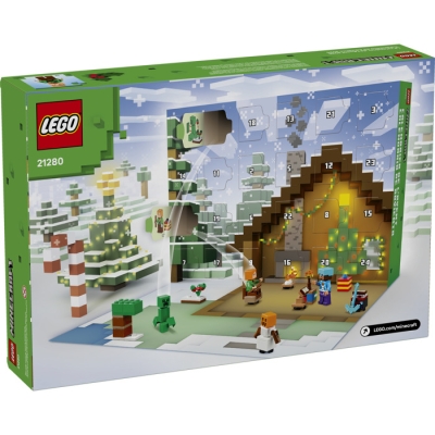 LEGO MINERCRAFT 21280 Kalendarz adwentowy na 2025 rok