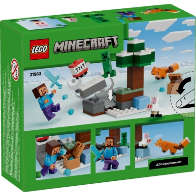 LEGO MINERCRAFT 21583 Przygoda Steve’a w tajdze