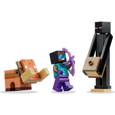 LEGO MINERCRAFT 21584 Podróż przez portal Netheru i Kresu