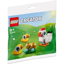 LEGO CREATOR 30643 Wielkanocne kurczaki jajka