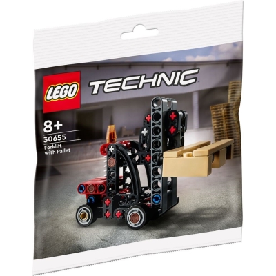 LEGO TECHNIC 30655 Wózek widłowy z paletą