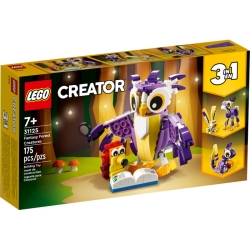 LEGO CREATOR 31125 Fantastyczne leśne stworzenia