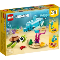 LEGO CREATOR 31128 Delfin i żółw