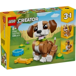 LEGO CREATOR 31382 Urocze zwierzątka: psotny szczeniaczek