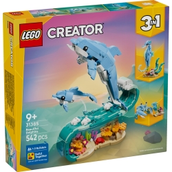 LEGO CREATOR 31385 Zwierzęta morskie: piękny delfin