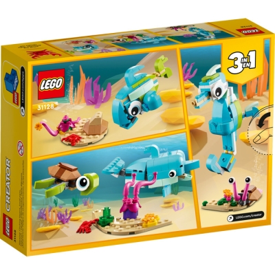LEGO CREATOR 31128 Delfin i żółw