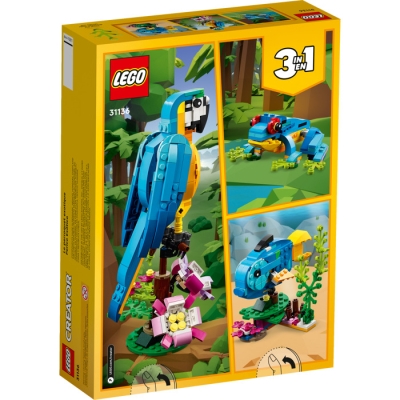 LEGO CREATOR 31136 Egzotyczna papuga
