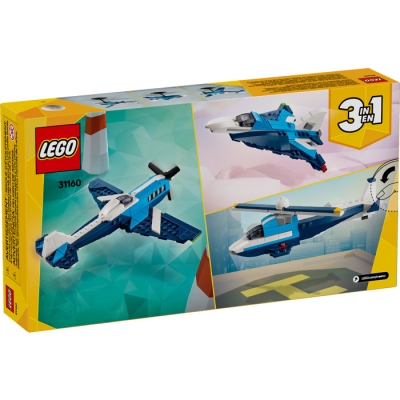 LEGO CREATOR 31160 Statek powietrzny: samolot wyścigowy