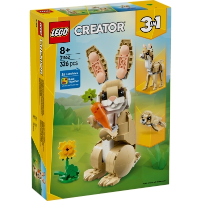 LEGO CREATOR 31162 Uroczy króliczek 31133 Biały królik