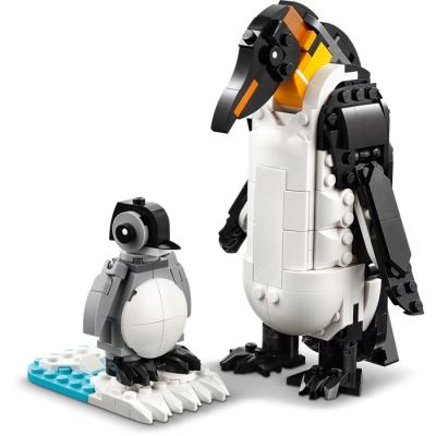 LEGO CREATOR 31165 Dzikie zwierzęta: rodzina pand 31170 różowy flaming