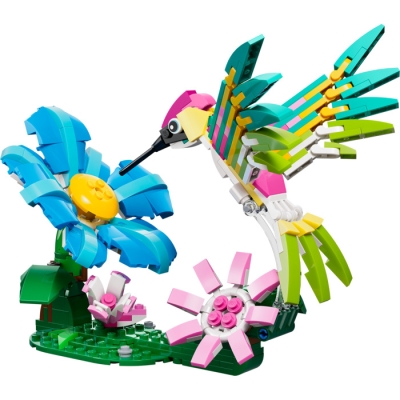 LEGO CREATOR 31384 Dzikie zwierzęta: kolorowy koliber