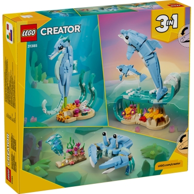 LEGO CREATOR 31385 Zwierzęta morskie: piękny delfin
