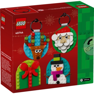 LEGO ICONS 40744 Kolekcja ozdób świątecznych