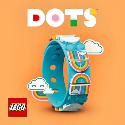 LEGO DOTS 41900 Bransoletka z tęczą
