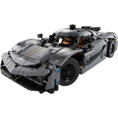 LEGO TECHNIC 42173 Szary hipersamochód Koenigsegg Jesko Absolut