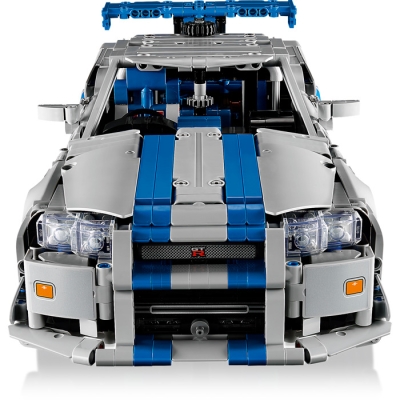 LEGO TECHNIC 42210 Samochód Nissan Skyline GT-R (R34) Za szybcy za wściekli