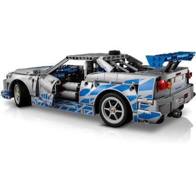 LEGO TECHNIC 42210 Samochód Nissan Skyline GT-R (R34) Za szybcy za wściekli